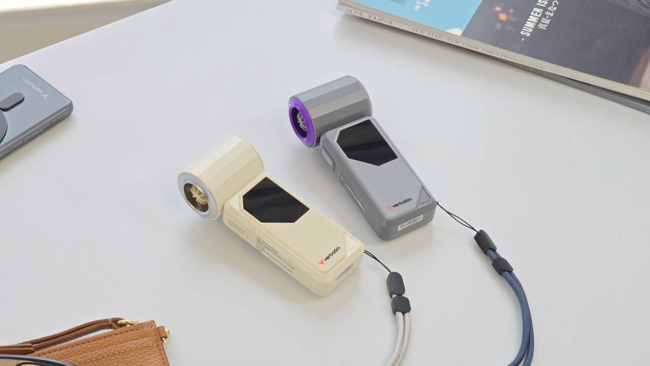 Verbatim Cool 'n' Go AirJet Handventilator - Wit/Zilver - Afbeelding 7