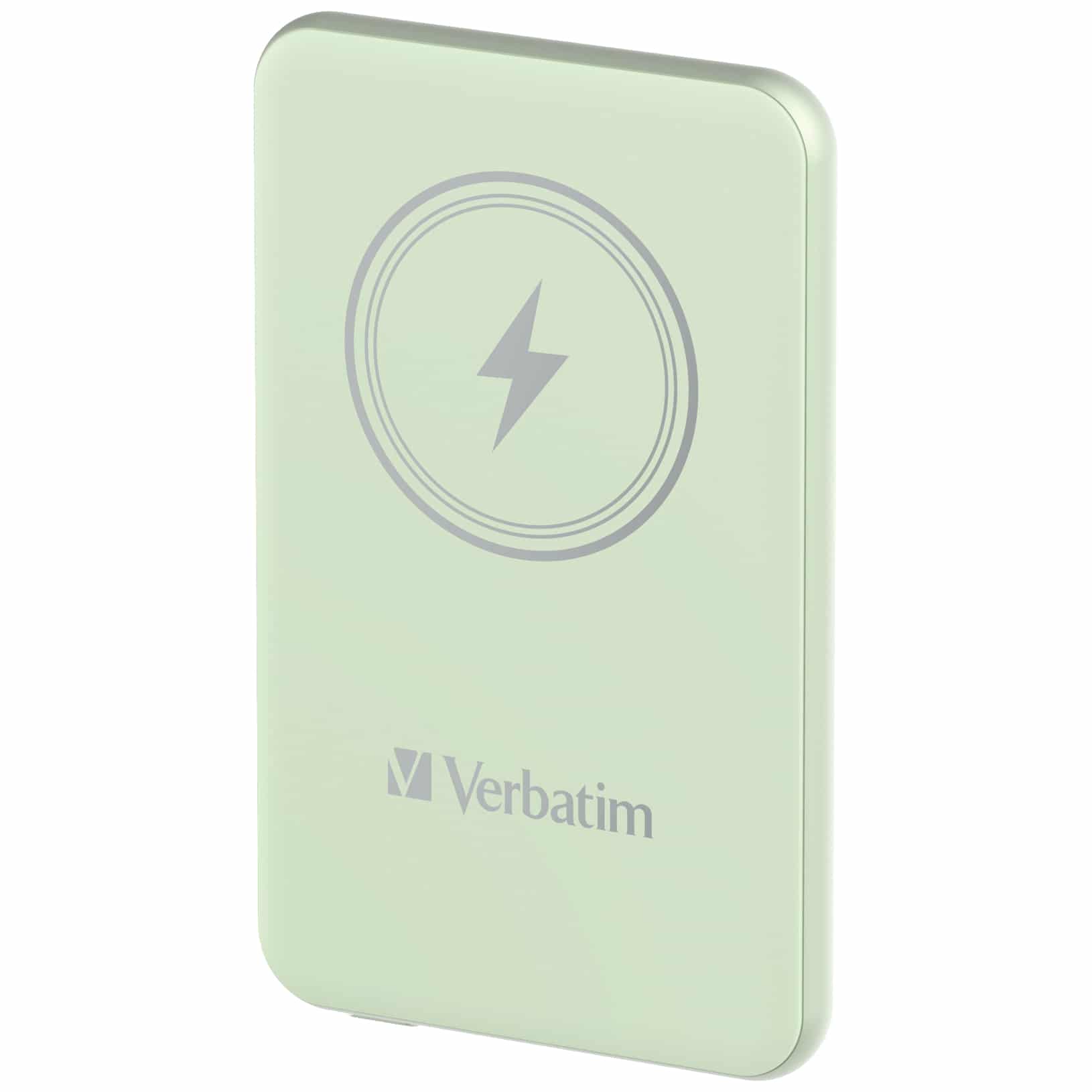 Verbatim Charge 'n' Go Magnetische Draadloze Power Bank 5000mAh Groen
