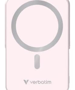 Verbatim Charge 'n' Go Magnetische Draadloze Power Bank 10000 mAh met standaard - Roze - Afbeelding 2