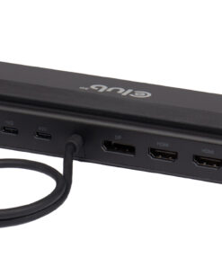 CLUB3D CSV-2541 laptop dock & poortreplicator Docking USB 3.2 Gen 1 (3.1 Gen 1) Type-C Zwart