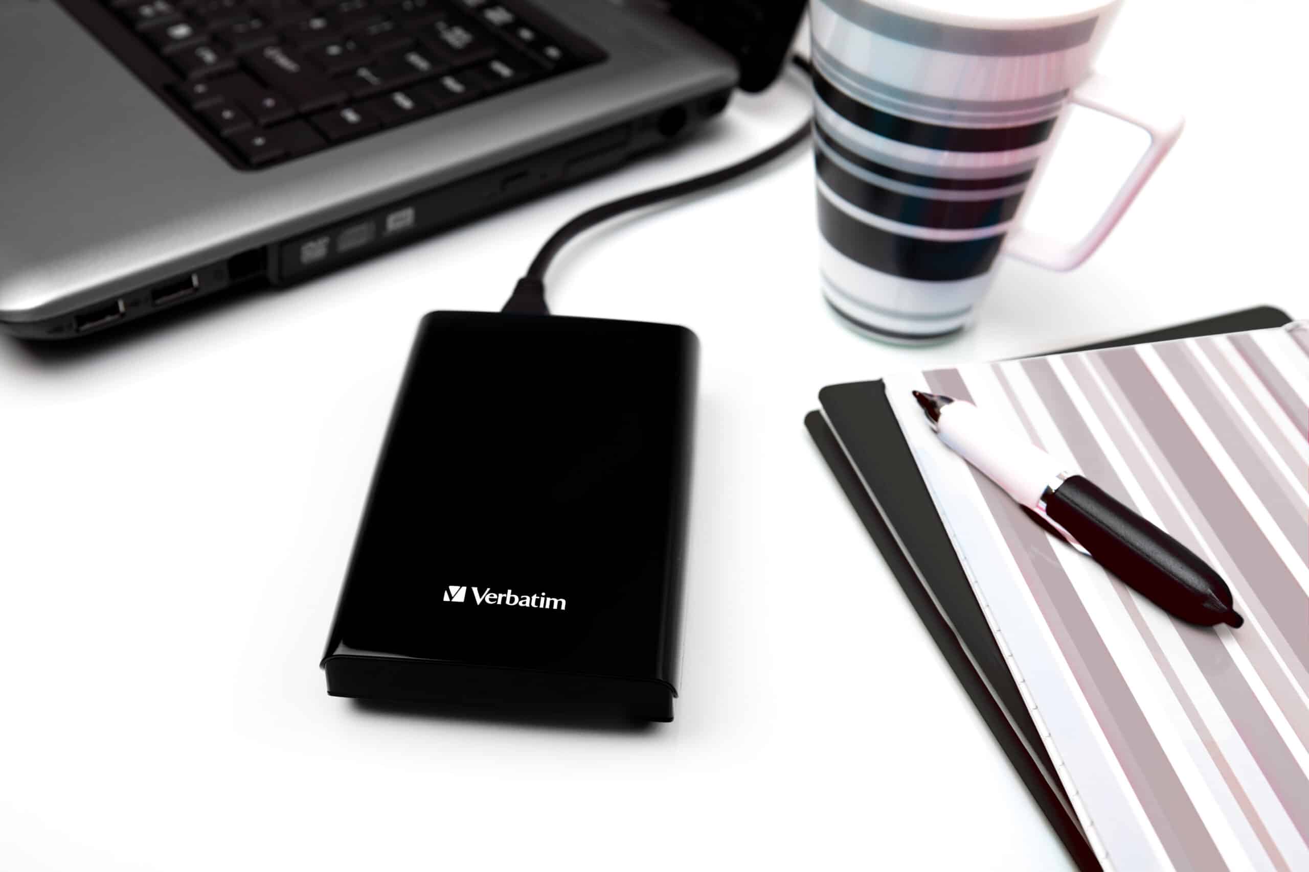 Verbatim Store 'n' Go Slim draagbare SSD USB 3.2 Gen 1 / USB-C 512GB Zwart - Afbeelding 5