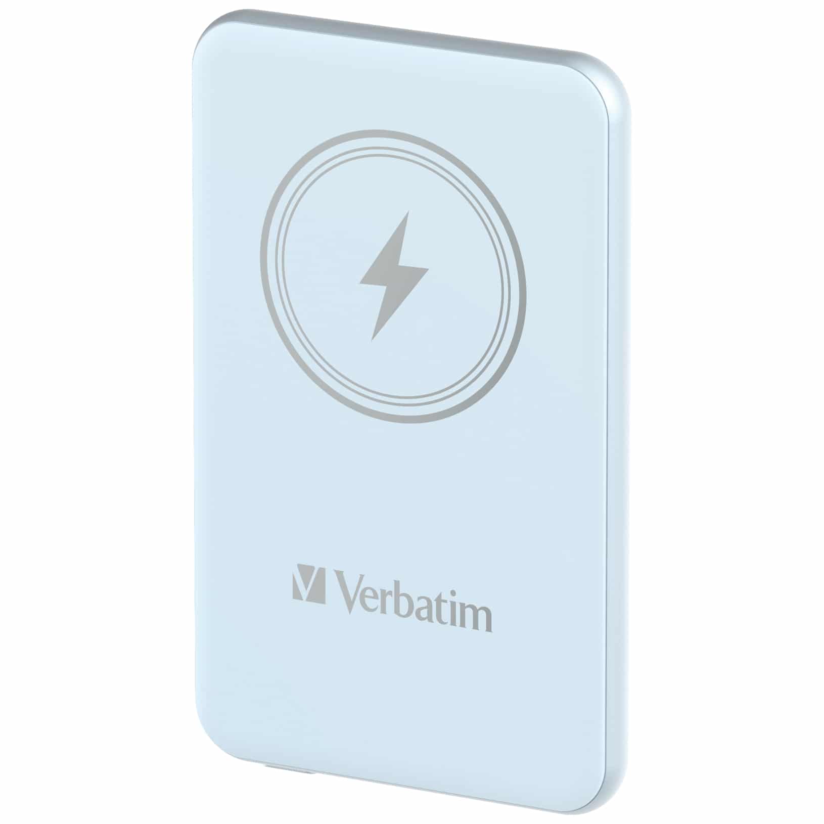 Verbatim Charge 'n' Go Magnetische Draadloze Power Bank 5000mAh Blauw
