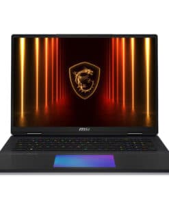 MSI Titan 18 HX AI A2XWJG-234NL Intel Core Ultra 9 285HX Laptop 45,7 cm (18") UHD+ 96 GB DDR5-SDRAM 6 TB SSD NVIDIA GeForce RTX 5090 Wi-Fi 7 (802.11be) Windows 11 Pro Zwart