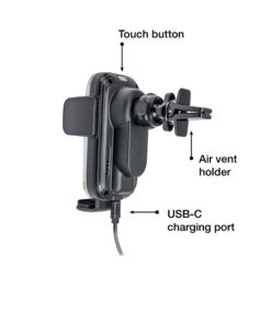Verbatim FWC-03 Pro Qi Fast Wireless Autoladegerät retail Zwart - Afbeelding 5