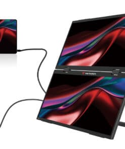 Verbatim Portable 15.6" FHD Dual Monitor Essentials Draagbare monitor Zwart 39,6 cm (15.6") LCD 1920 x 1080 Pixels - Afbeelding 6