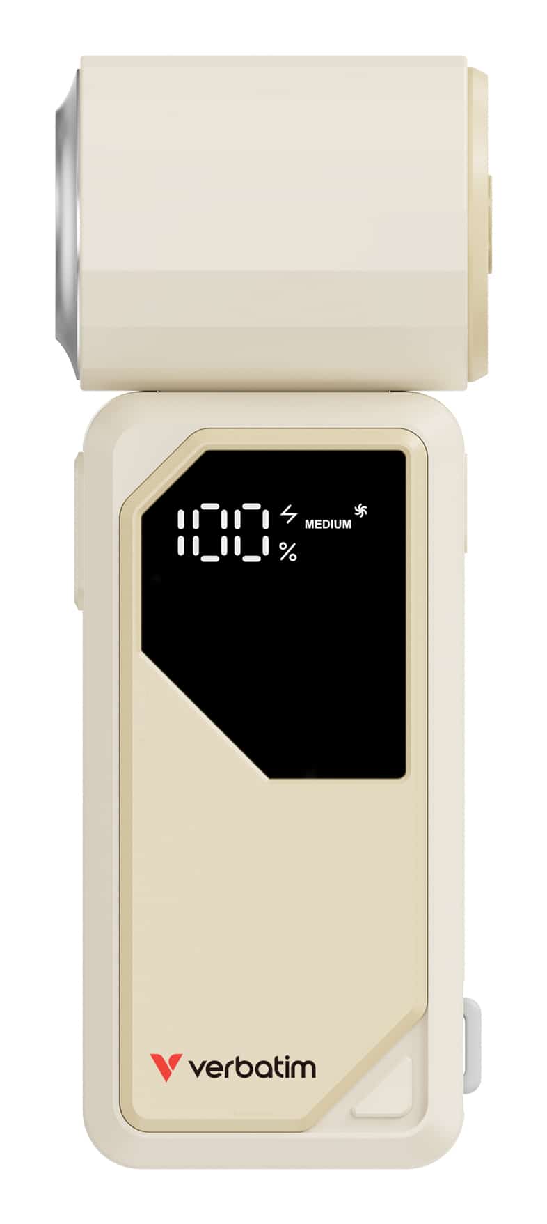 Verbatim Cool 'n' Go AirJet Handventilator - Wit/Zilver - Afbeelding 5