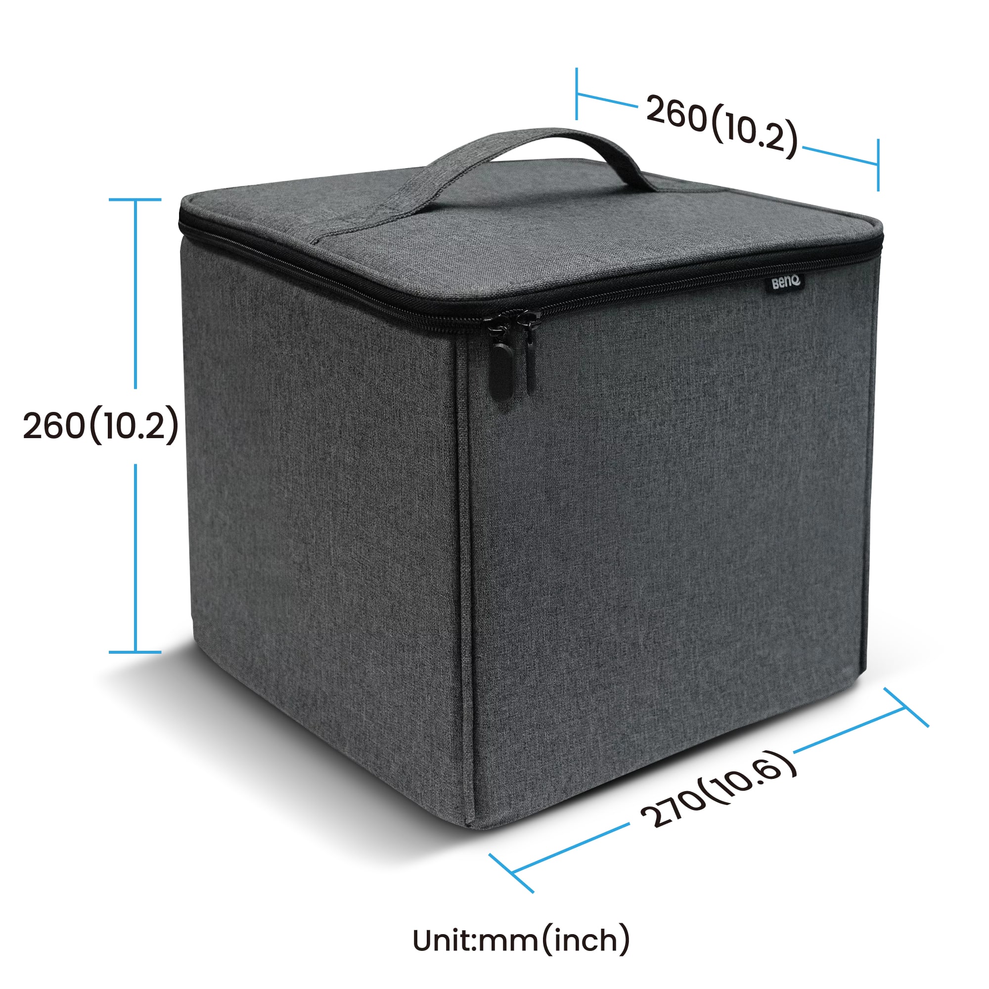 BenQ MM01 projectorkoffer Polyester Grijs - Afbeelding 4