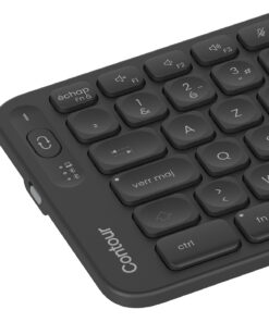 Contour Design Balance toetsenbord Kantoor RF-draadloos + Bluetooth AZERTY Frans Zwart - Afbeelding 3