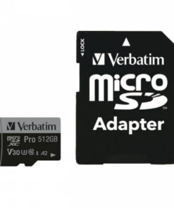 Verbatim Pro U3 512GB Micro SDXC Card