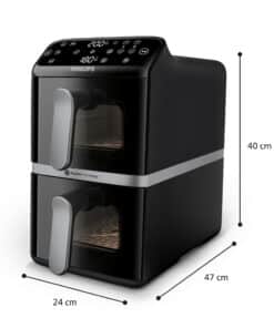 Philips 4000 series Gestapelde Airfryer met twee manden uit de 4000-serie