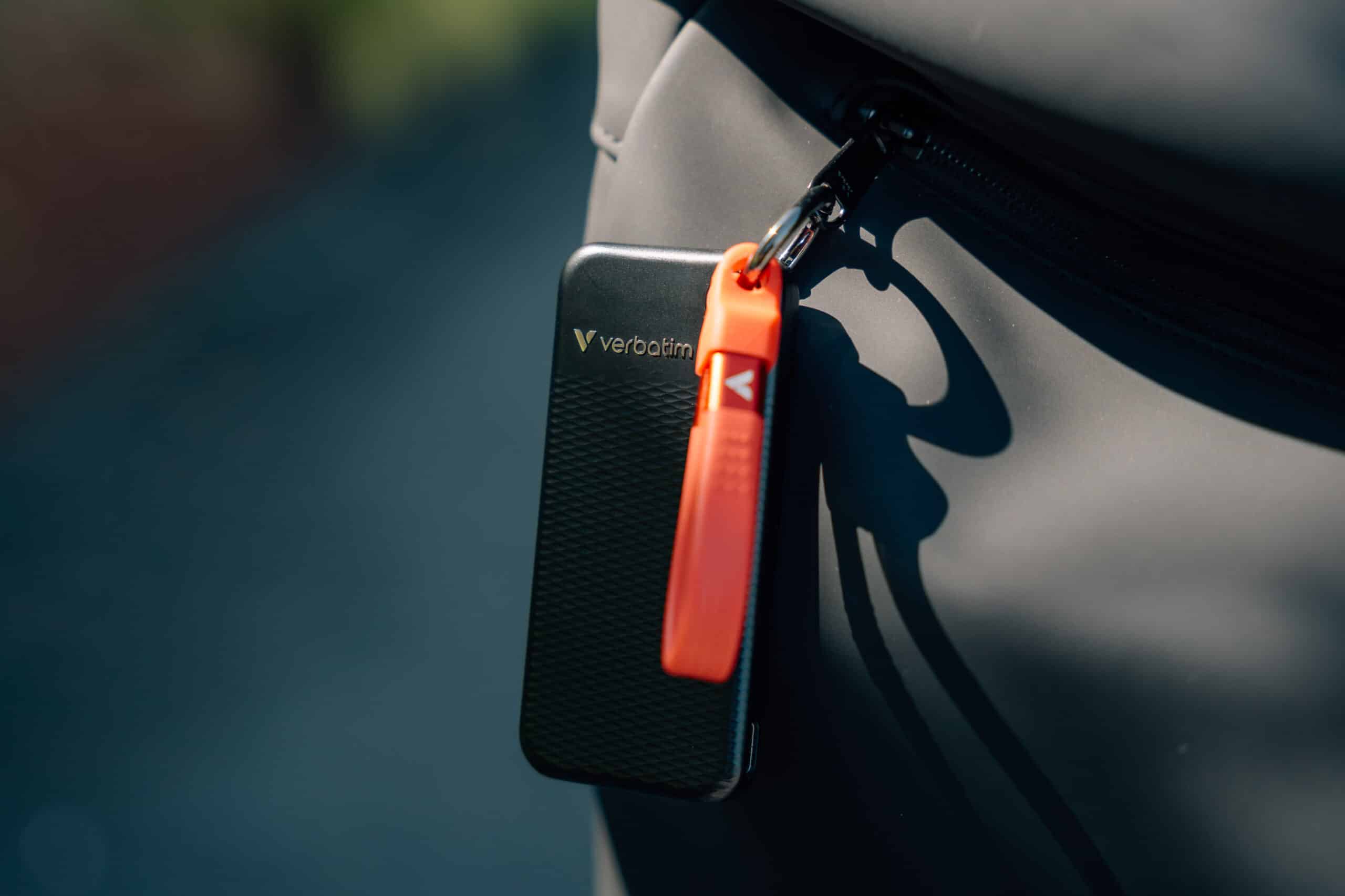 Verbatim Pocket SSD 2 TB USB Type-C 3.2 Gen 2 (3.1 Gen 2) Zwart, Rood - Afbeelding 3