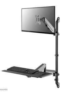 Neomounts WL90-325BL1 Zit-sta werkstation wand 17-32" - gasveer