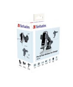 Verbatim FWC-03 Pro Qi Fast Wireless Autoladegerät retail Zwart - Afbeelding 2