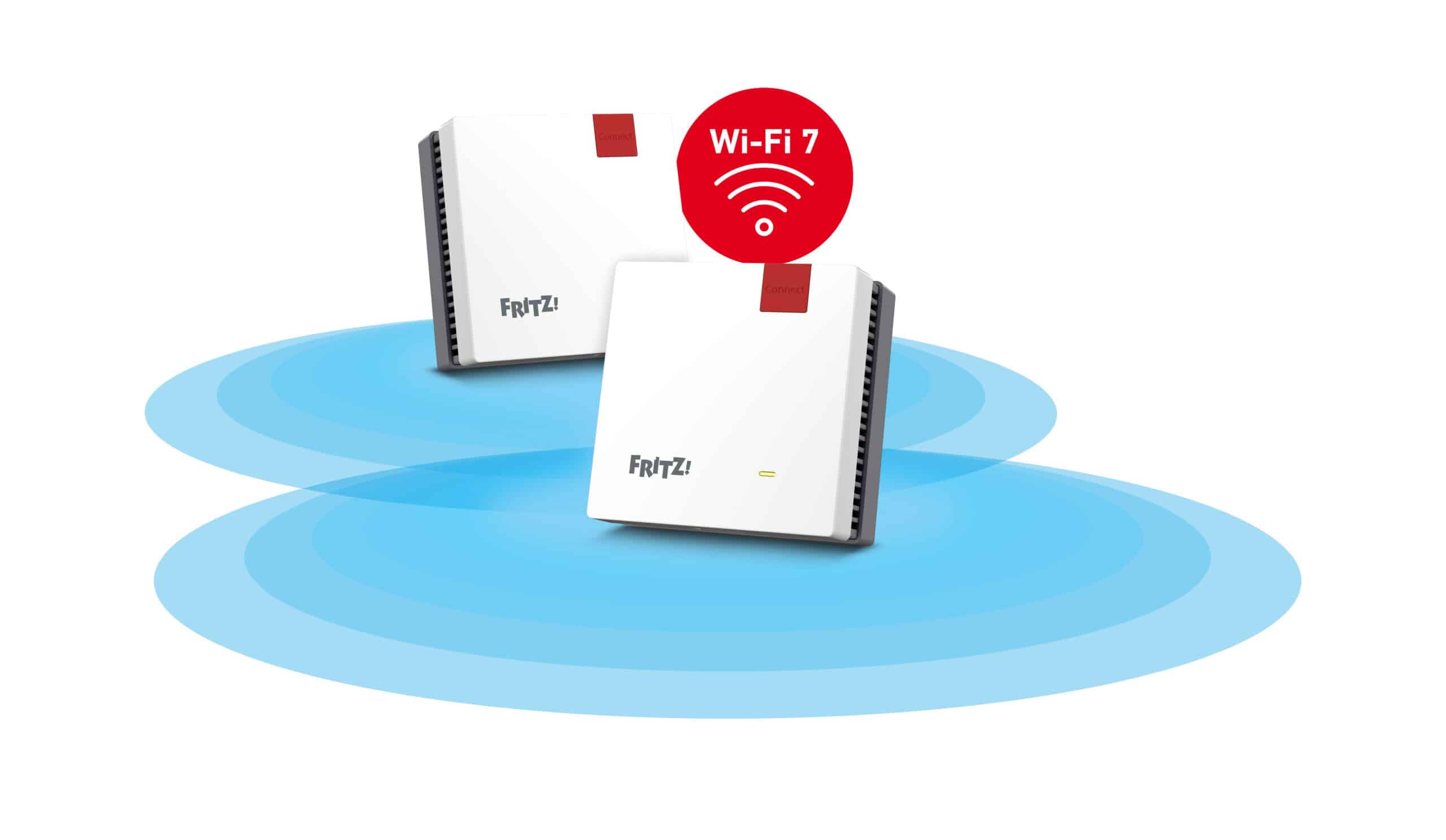 Mesh Set 1700 Dual-band (2.4 GHz / 5 GHz) Wi-Fi 7 (802.11be) Wit, Rood 1 Intern - Afbeelding 2