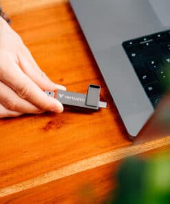 Verbatim Dual QuickStick USB flash drive 512 GB USB Type-A / USB Type-C 3.2 Gen 1 (3.1 Gen 1) Grijs - Afbeelding 2