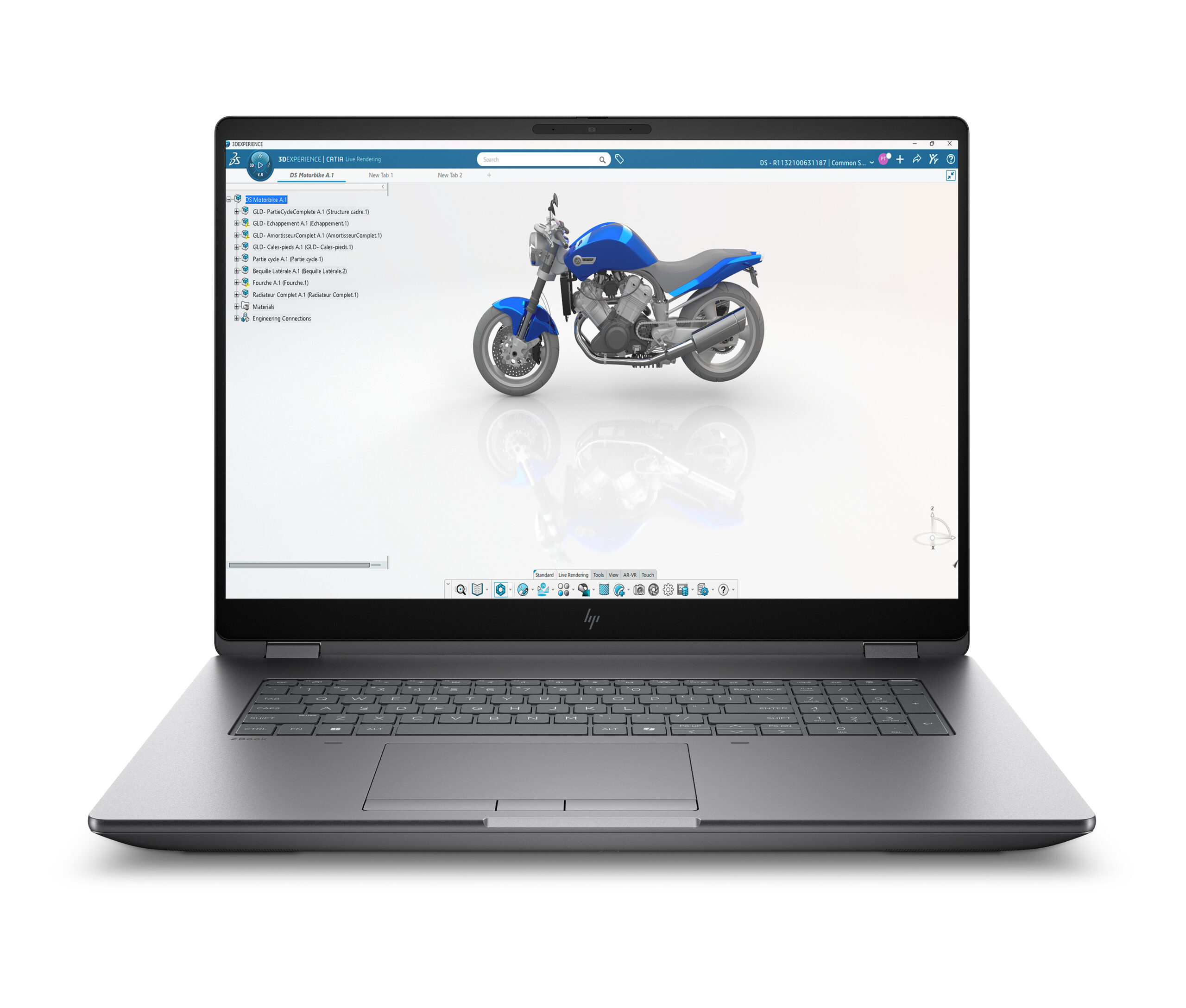 HP ZBook Fury G1i Wolf Pro Security Edition - Data Science Intel Core Ultra 7 255HX Mobiel werkstation 45,7 cm (18") WQXGA 32 GB DDR5-SDRAM 1 TB SSD NVIDIA RTX PRO 1000 Blackwell Wi-Fi 7 (802.11be) Windows 11 Pro AI Workstation, AI PC Zilver