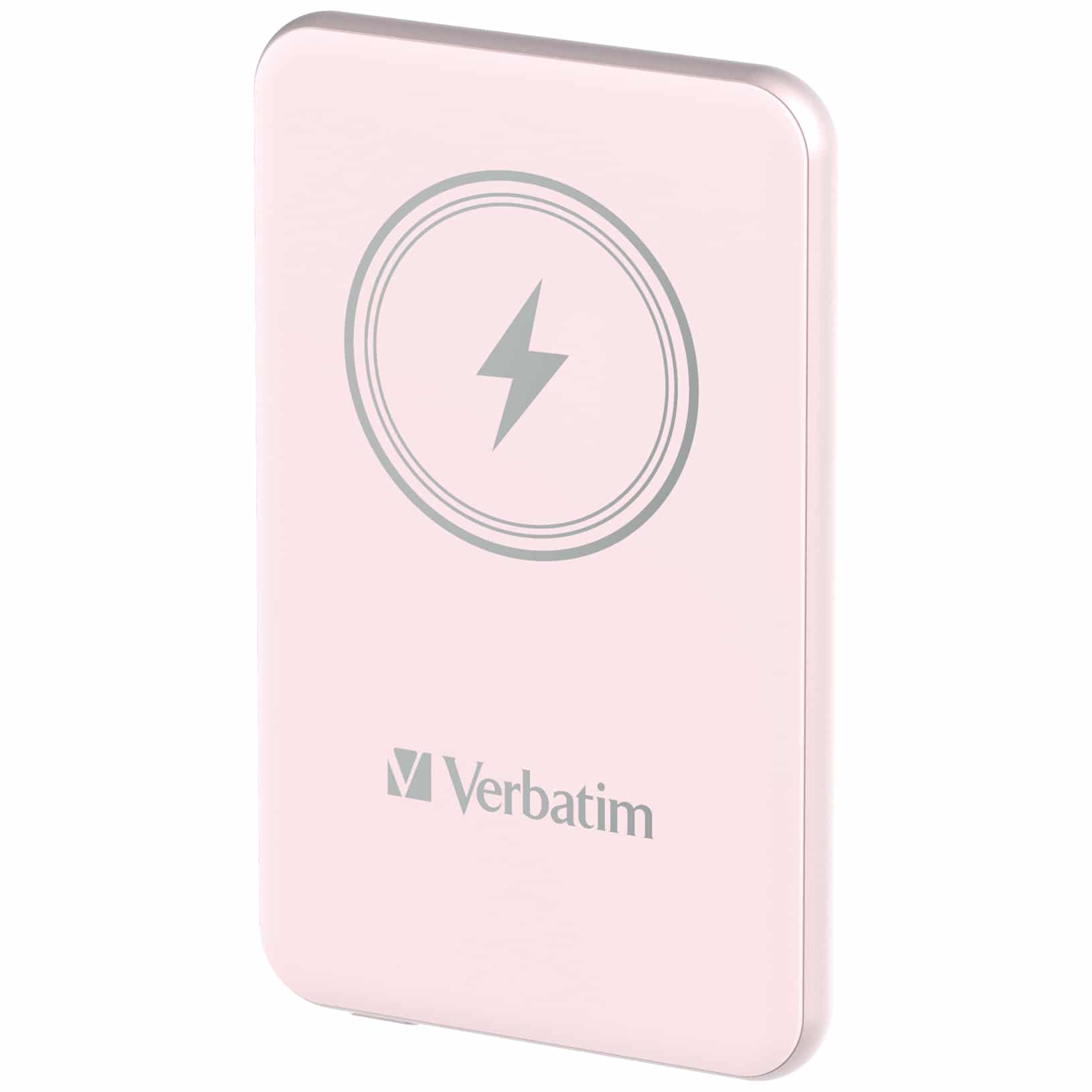 Verbatim Charge 'n' Go Magnetische Draadloze Power Bank 5000mAh Roze