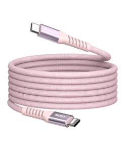 Verbatim Sync & Charge Magnetische Kabel - 100W USB-C naar USB-C 120 cm Roze