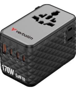 Verbatim 30190 oplader voor mobiele apparatuur Universeel Zwart AC Snel opladen Binnen