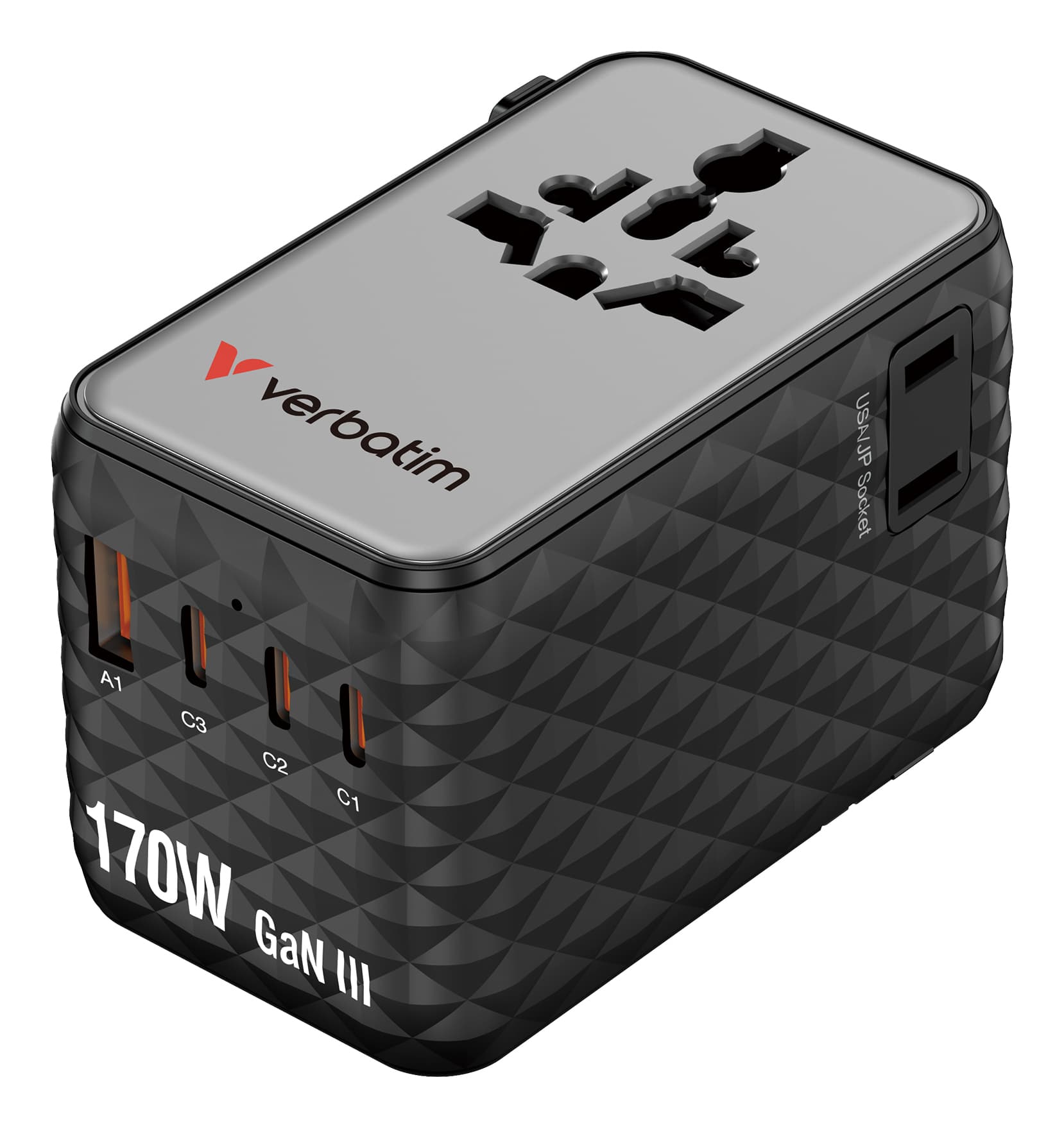 Verbatim 30190 oplader voor mobiele apparatuur Universeel Zwart AC Snel opladen Binnen