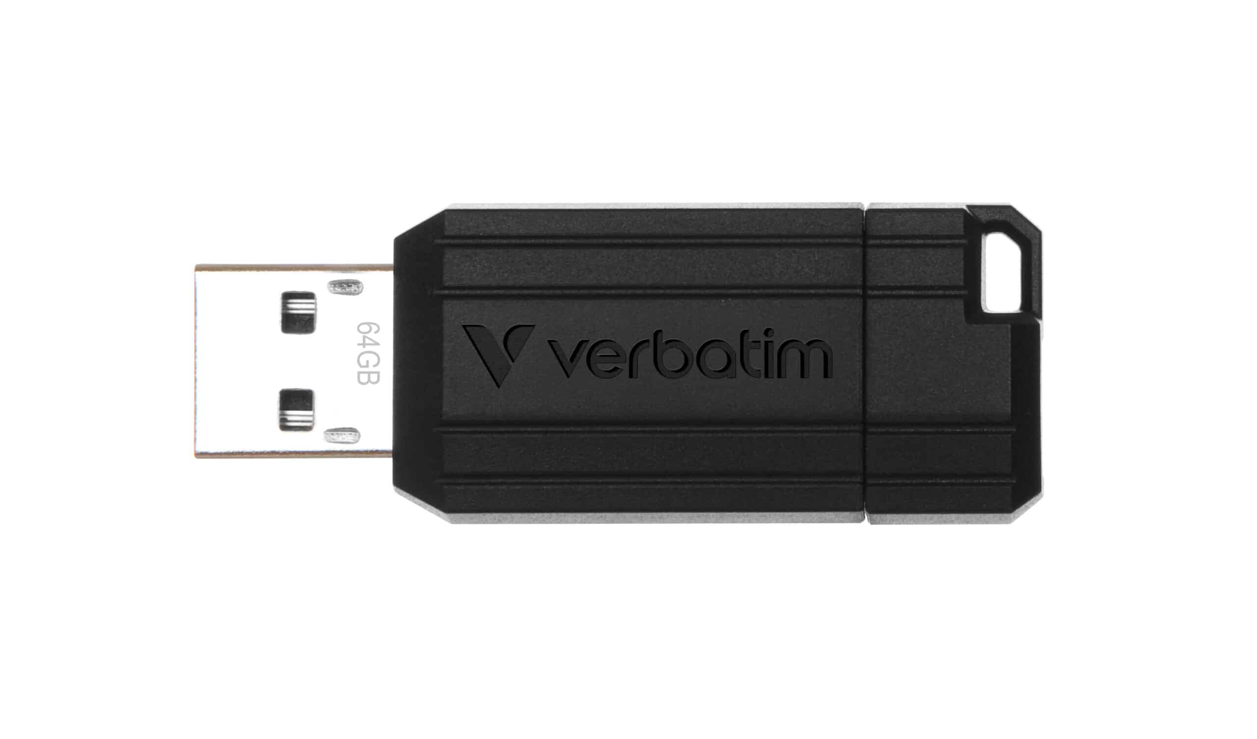 Verbatim PinStripe - USB-Stick64 GB - Zwart - Afbeelding 5
