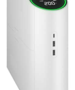 APC Back-UPS Pro voor gamen, 2200VA/1320W, Tower, 230V, 4x Schuko en 2x IEC C13 uitgangen, RGB verlichting, Pure sinusgolf, Arctic (Wit) Stekkerdoos - Afbeelding 3
