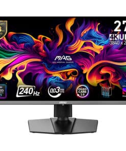 MSI MAG 272UP QD-OLED X24 computer monitor 67,3 cm (26.5") 3840 x 2160 Pixels 4K Ultra HD Zwart