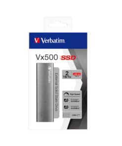 Verbatim Vx500 2 TB USB Type-C 3.2 Gen 2 (3.1 Gen 2) Zilver - Afbeelding 3