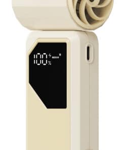 Verbatim Cool 'n' Go AirJet Handventilator - Wit/Zilver - Afbeelding 4