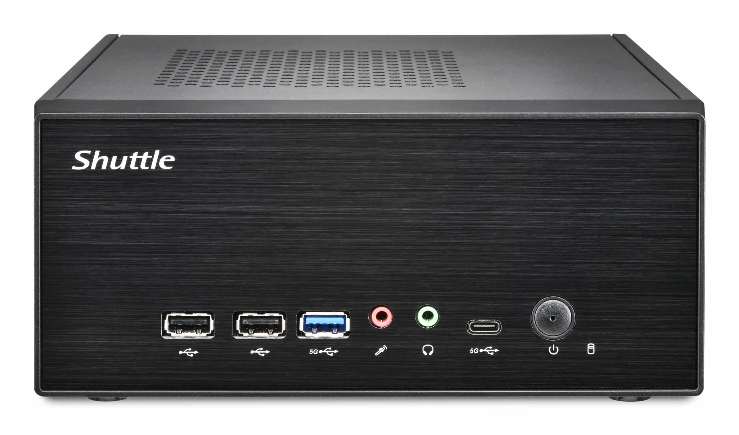 Shuttle XPC slim Barebone XB860G2 - S1851, Intel H860, 1xDP, 2xHDMI, 2 PCIe Slots (1x 16X & 1x X1), 2x Intel LAN (1G + 2.5G), 8x USB, 3x M.2, 24/7 permanent gebruik