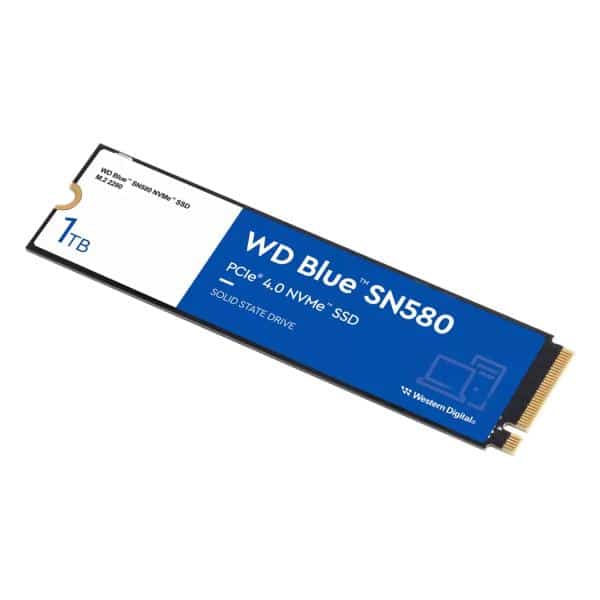 Western Digital WDS100T3B0E SN580 WD Blue SSD, 1 TB, M.2 NVMe, PCIe Gen 4x4, 4150 MB/s - Afbeelding 3