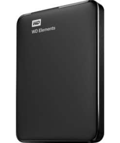 WESTERN DIGITAL WDBDTV0020BBK-WESN Elements Portable HDD, 2 TB, USB Type-C