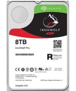Seagate ST8000VNZ04 Seagate IronWolf NAS HDD, 8TB, SATA-3, 6 Gbps, Retail (N)