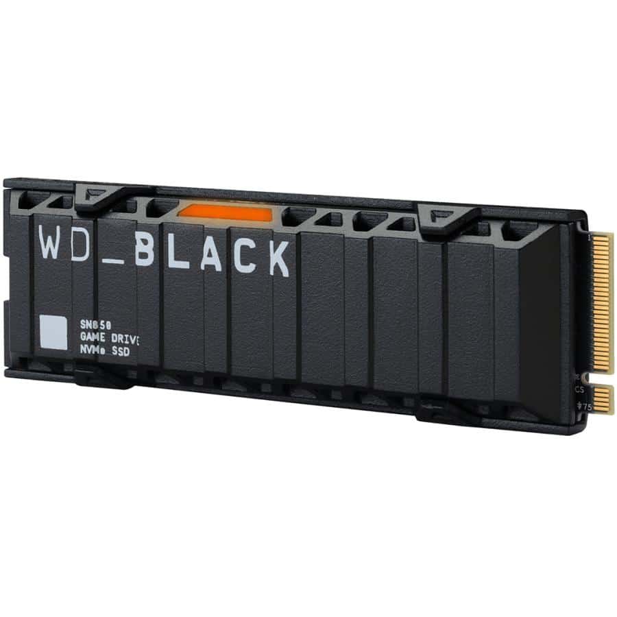 Western Digital WDS800T2XHE-00CDD0 SN850X WD Black SSD, 8TB, M.2, NVMe, 7300 MB/s, Heatshield - Afbeelding 3