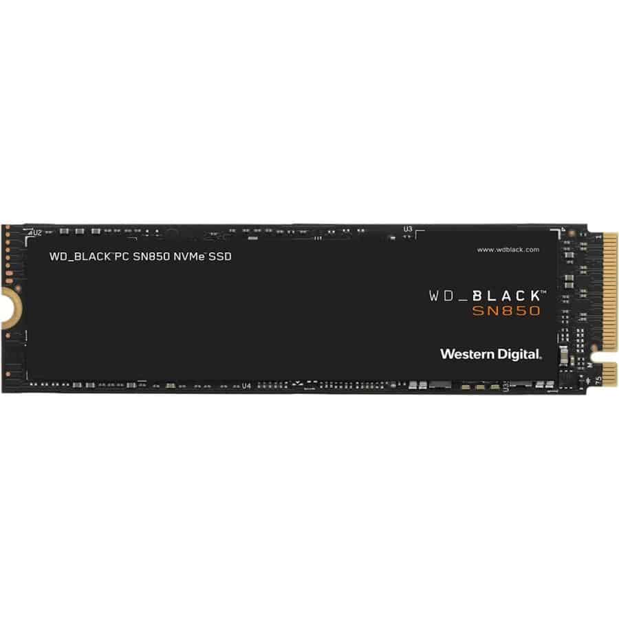 Western Digital WDS800T2XHE-00CDD0 SN850X WD Black SSD, 8TB, M.2, NVMe, 7300 MB/s, Heatshield - Afbeelding 4
