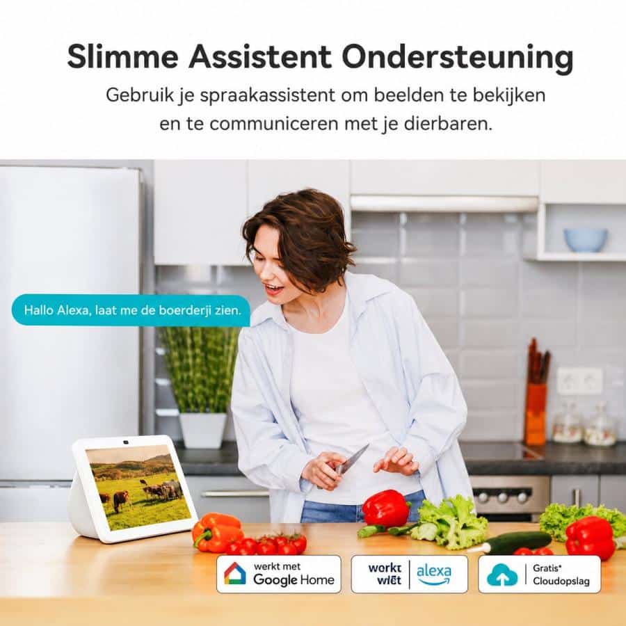 MEARI B1 Video Doorbel, 2K, Smart detection, Alarm notification, Two-Way audio, IP65 - Afbeelding 4