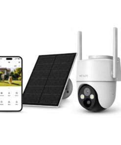 MEARI N2 Battery PTZ Camera, 3MP, 5W solar, Ai Smart detect, Full Night Vision, Two-Way audio, IP65