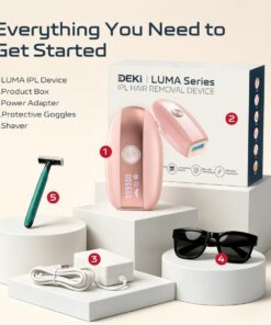 DEKi DK1001 IPL Body shaver, Ice-Cooling, 5 adjustable levels, 36W - Afbeelding 3