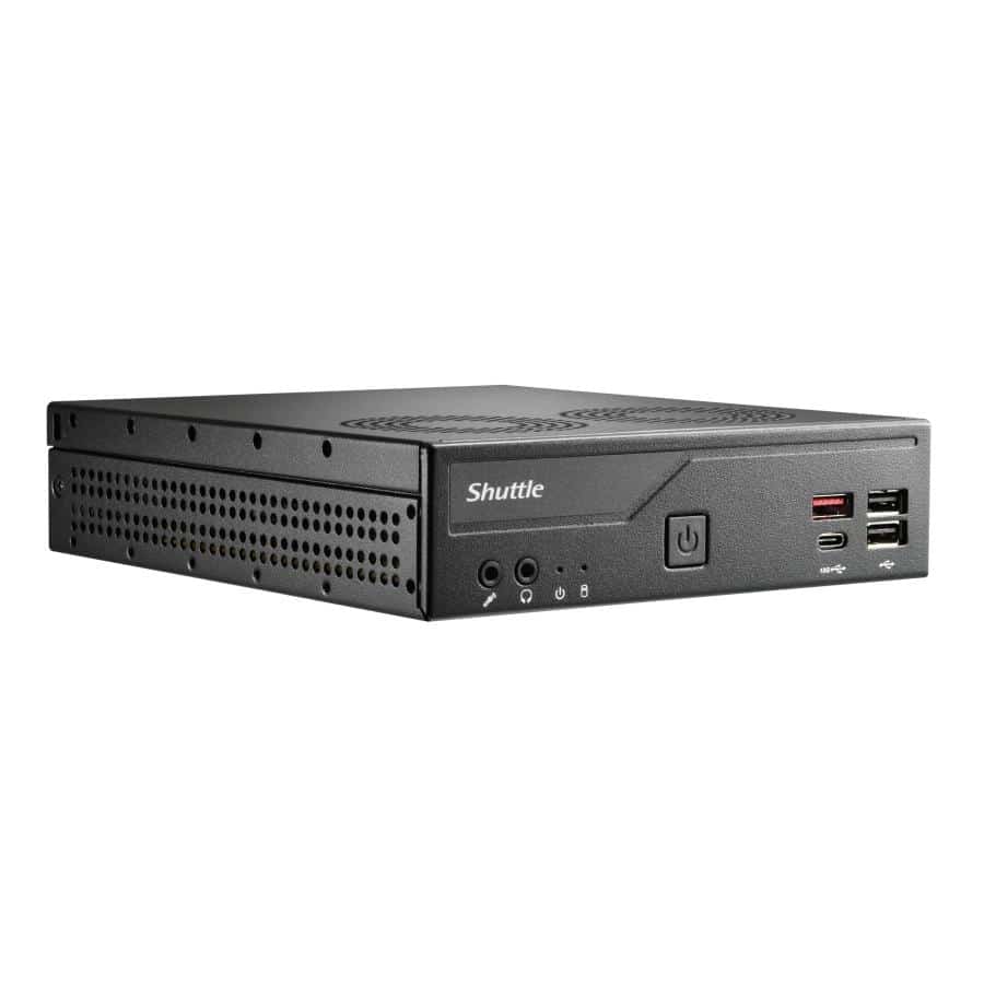Shuttle DH810S Slim PC Barebone, S1851, DDR5, DP, HDMI, M.2, GBLAN, 8x USB, 1x COM, 24/7 - Afbeelding 4
