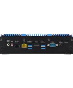 Shuttle BPCAL02-i5WA Industry IoT Box-PC, Core i5-1235U, Win10 IoT, 8GB RAM, 250GB M.2 SSD, 2x LAN, 3x COM, 1xHDMI,1xVGA, 8x USB, DC input 9-36V, ventilatorloos, 24/7 permanent gebruik Desktop - Afbeelding 2