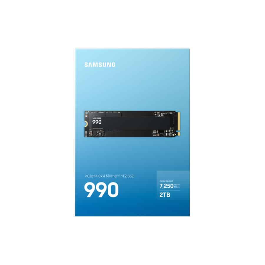 Samsung MZ-V9V2T0BW 990 SSD, M.2, NVMe, PCIe 4.0 x4, 7250 MB/s - Afbeelding 5