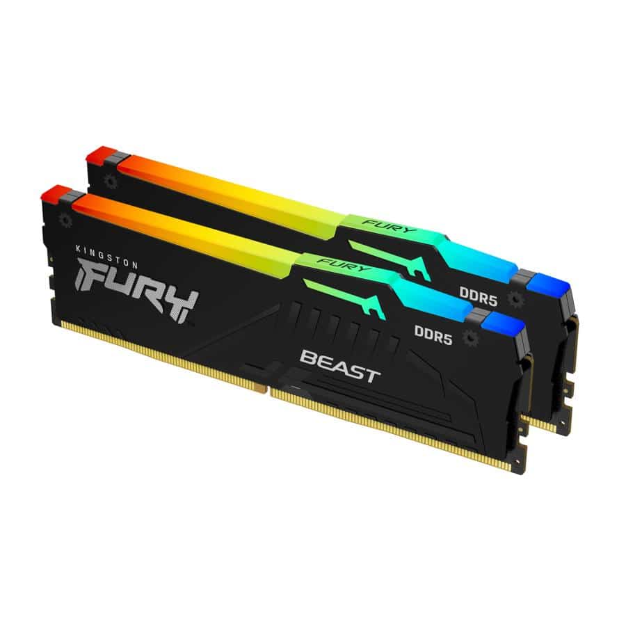 Kingston Technology FURY Beast 32GB 6000MT/s DDR5 CL30 DIMM (Kit van 2) RGB EXPO - Afbeelding 2