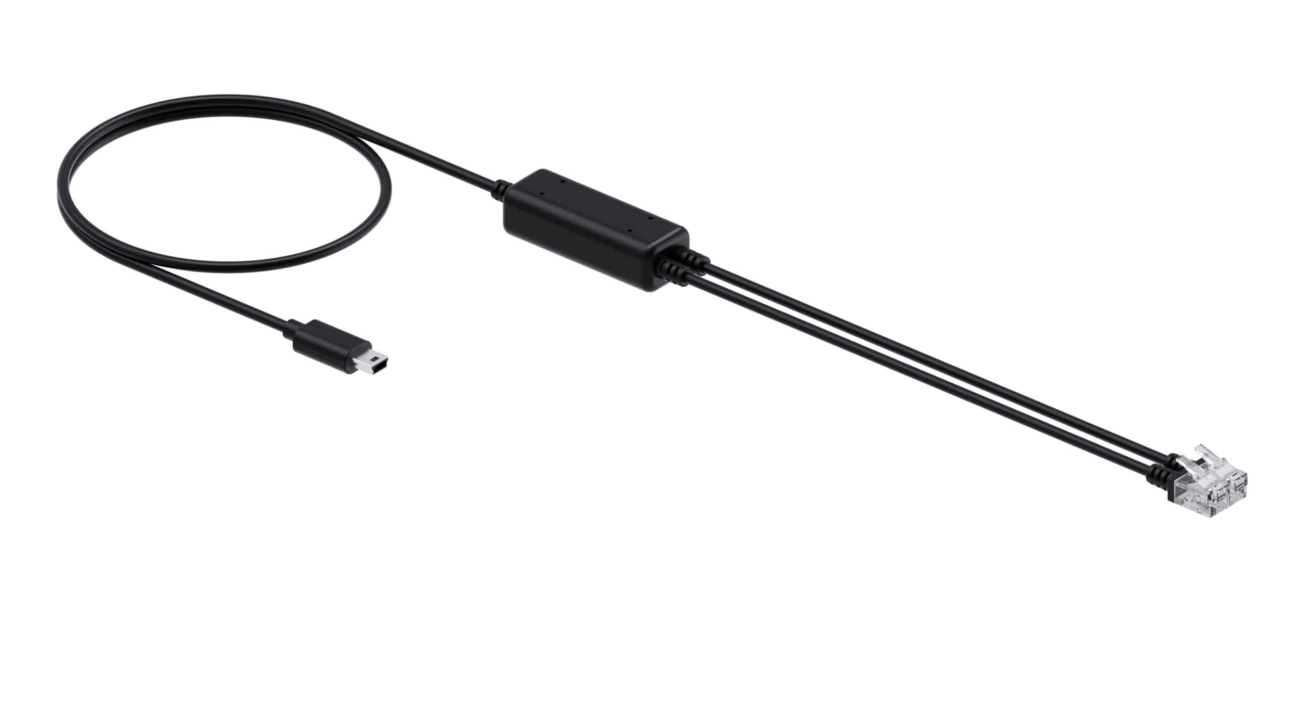 Yealink Telefoonkabel voor WH63 E2/WH64/WH68 Series (1 stuk) - Afbeelding 2