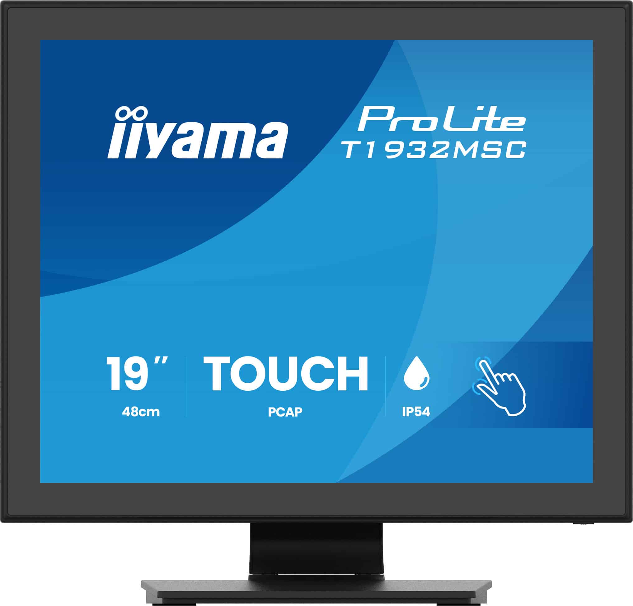 iiyama ProLite T1932MSC-B2S computer monitor 48,3 cm (19") 1280 x 1024 Pixels SXGA LED Touchscreen Zwart