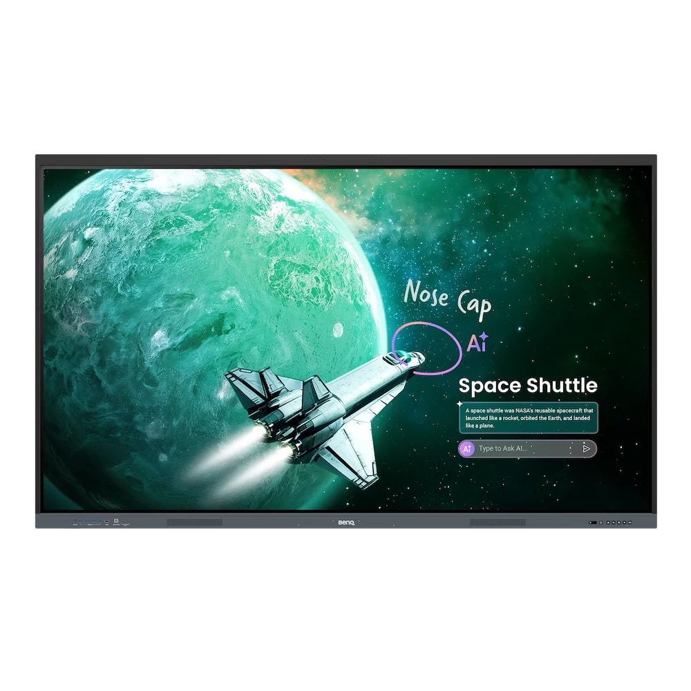 BenQ RE8605E interactief whiteboard 2,18 m (86") 3840 x 2160 Pixels Touchscreen Zwart USB