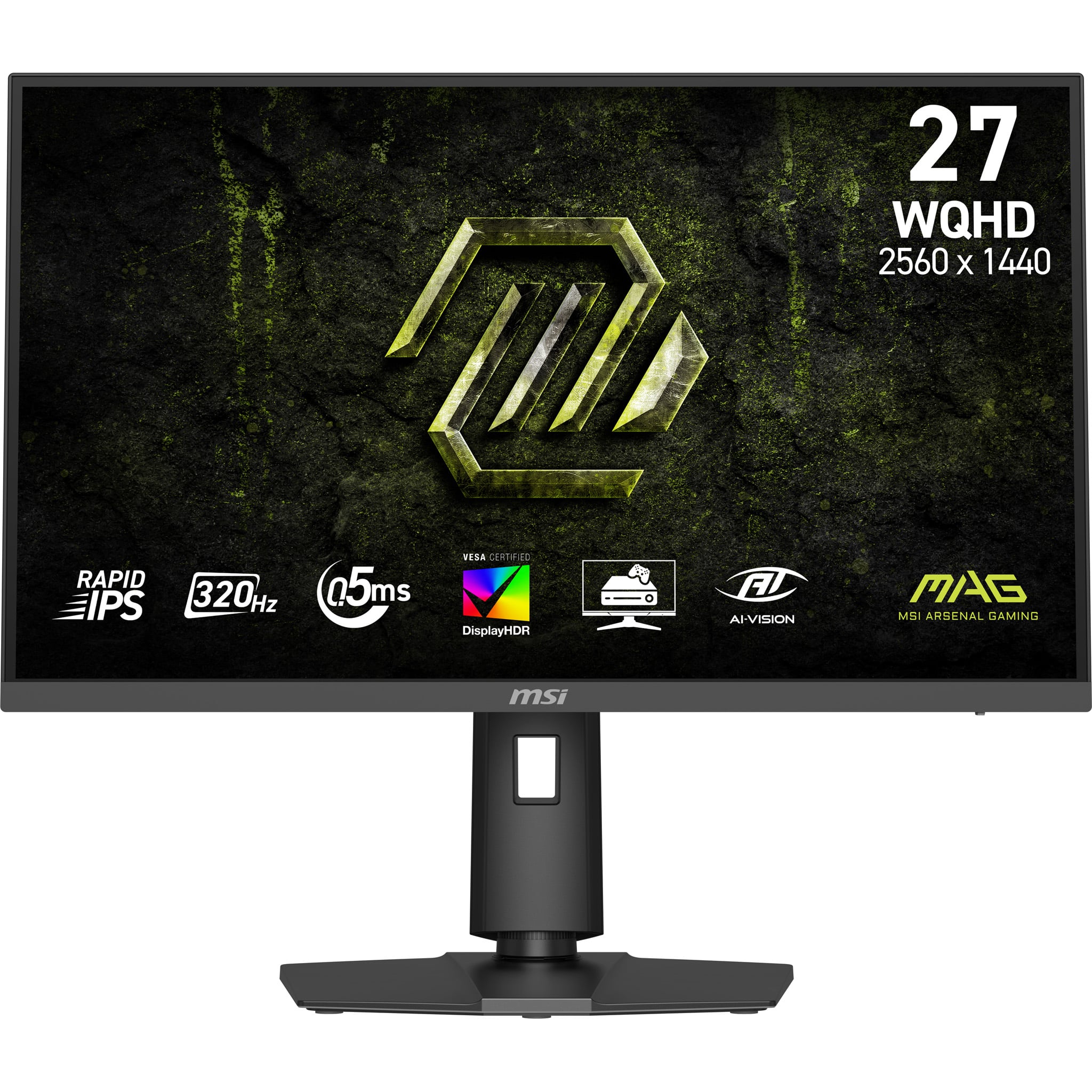 MSI MAG 274QPF X32 computer monitor 68,6 cm (27") 2560 x 1440 Pixels Wide Quad HD LCD Zwart