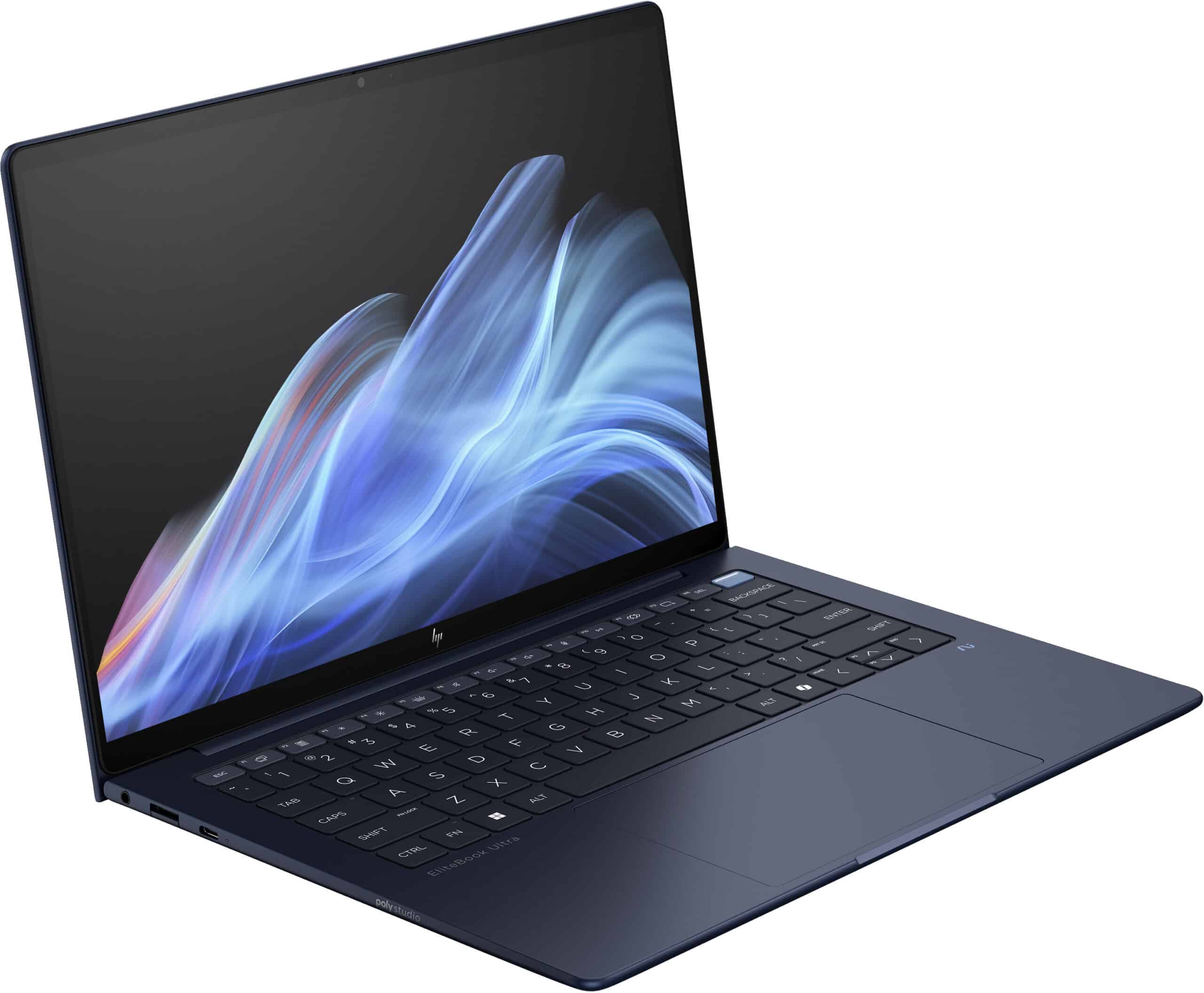 HP EliteBook X G1i Next Gen AI Wolf Pro Security Edition Copilot+ PC Intel Core Ultra 7 258V Laptop 35,6 cm (14") WUXGA 32 GB LPDDR5x-SDRAM 1 TB SSD Wi-Fi 7 (802.11be) Windows 11 Pro Blauw - Afbeelding 2