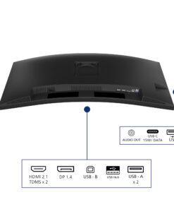 Philips 34B2N3500C/00 computer monitor 86,4 cm (34") 3440 x 1440 Pixels Wide Quad HD LCD Zwart - Afbeelding 4