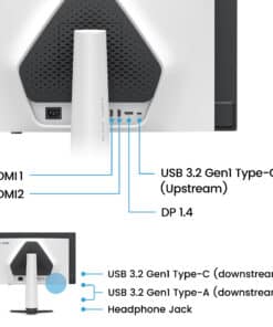 BenQ EX271QZ computer monitor 67,3 cm (26.5") 2560 x 1440 Pixels 2K OLED Wit - Afbeelding 5