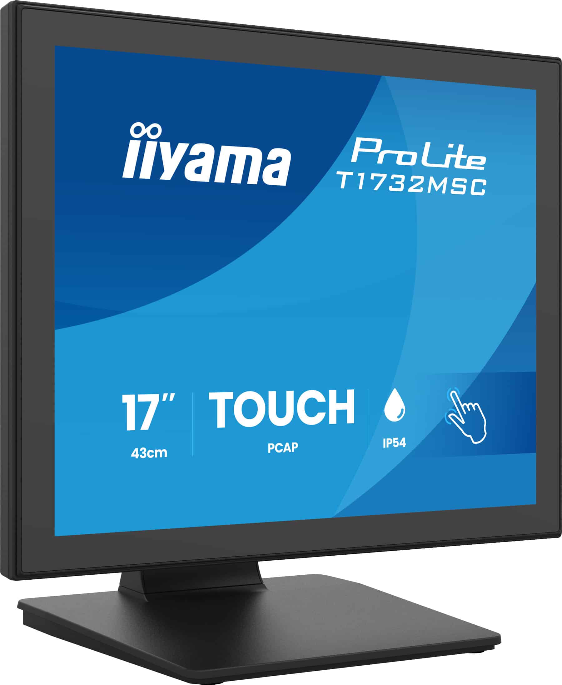 iiyama ProLite T1732MSC-B2S computer monitor 43,2 cm (17") 1280 x 1024 Pixels SXGA LED Touchscreen Zwart - Afbeelding 3